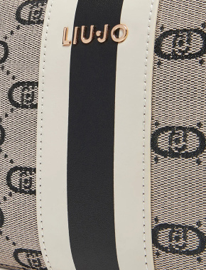 Женская сумка camera bag LIU JO из экокожи серая - фото 6 - Miraton