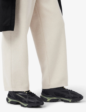 Мужские кроссовки Lacoste велюровые черные - фото 7 - Miraton