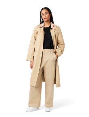 Жіночі кеди Lacoste CARNABY шкіряні білі - фото 8 - Miraton