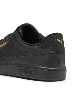 Чоловічі кеди PUMA Smash 3.0 L Sneakers зі штучної шкіри чорні - фото 6 - Miraton