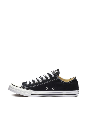 Женские кеды Converse Chuck Taylor All Star тканевые черные - фото 2 - Miraton