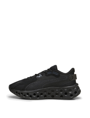 Мужские кроссовки PUMA Softride Frequence тканевые черные - фото 2 - Miraton