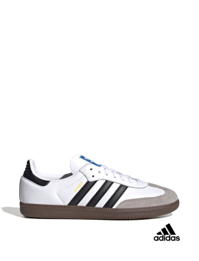 Женские кеды Adidas Samba кожаные разноцветные - фото  - Miraton