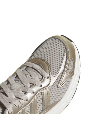 Женские кроссовки Adidas Eclyptix 2000 из экокожи золотого цвета - фото 6 - Miraton