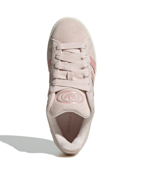 Женские кеды Adidas Campus замшевые розовые - фото 4 - Miraton