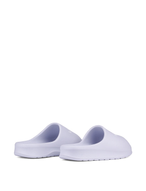 Женские шлепанцы Lacoste Serve Slide 2.0 серо-голубые - фото 4 - Miraton