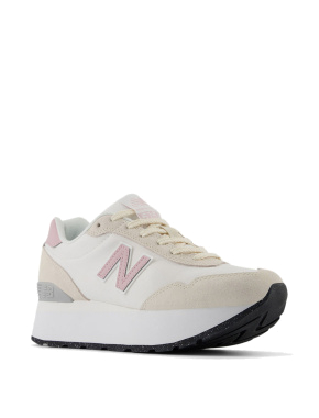 Жіночі кросівки New Balance 515 замшеві білі - фото 3 - Miraton