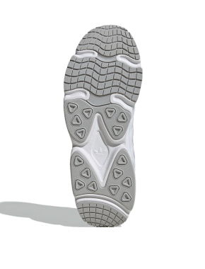 Мужские кроссовки Adidas OZMILLEN из экокожи белые - фото 6 - Miraton