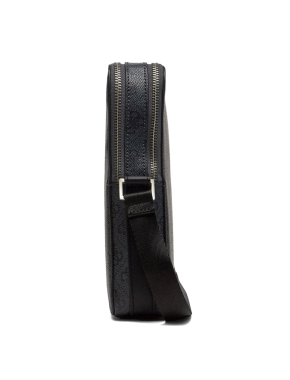 Чоловічі сумки крос-боді Guess з екошкіри чорна - фото 2 - Miraton