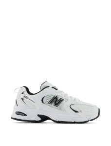 Жіночі кросівки New Balance MR530EWB білі зі штучної шкіри - фото  - Miraton