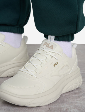 Женские кроссовки FILA Base из искусственной кожи бежевые - фото 9 - Miraton