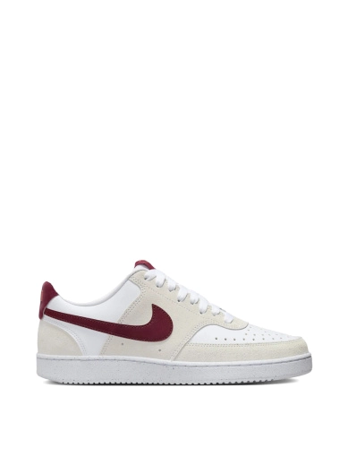 Жіночі кросівки Nike Court Vision Low замшеві білі фото 1
