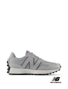 Жіночі кросівки New Balance 327 замшеві сірі - фото  - Miraton