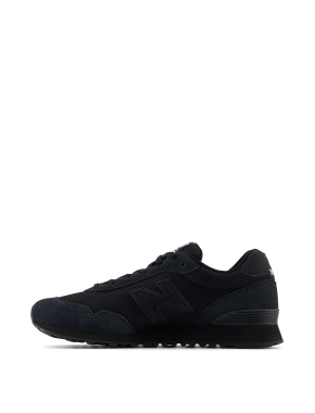 Чоловічі кросівки New Balance 515 замшеві чорні - фото 2 - Miraton