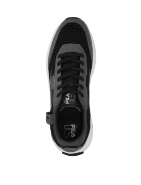 Мужские кроссовки FILA из искусственной кожи черные - фото 5 - Miraton