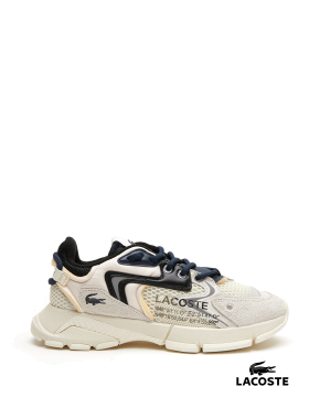 Жіночі кросівки Lacoste L003 Neo Trainers велюрові білі - фото 1 - Miraton