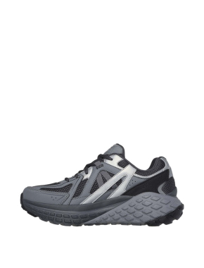 Чоловічі кросівки Skechers зі штучної шкіри сірі - фото 2 - Miraton