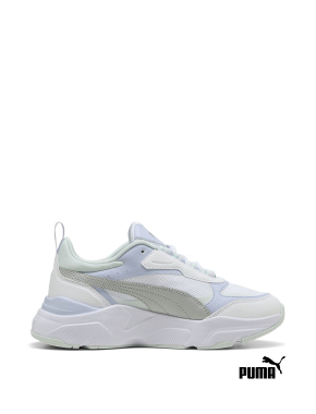Женские кроссовки PUMA Cassia тканевые белые - фото 1 - Miraton