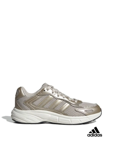 Женские кроссовки Adidas Eclyptix 2000 из экокожи золотого цвета - фото  - Miraton