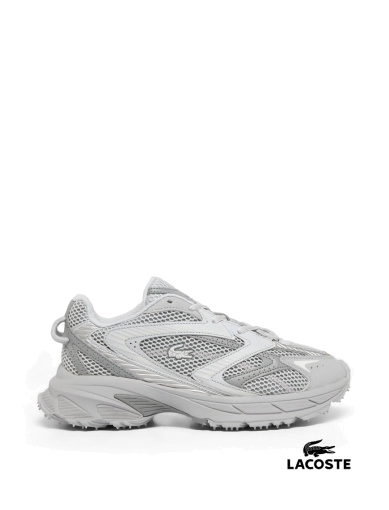 Мужские кроссовки Lacoste L003 Neo кожаные серые фото 1