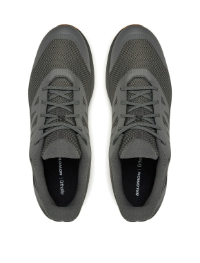 Мужские кроссовки Salomon Elixir Tour тканевые черные - фото 4 - Miraton