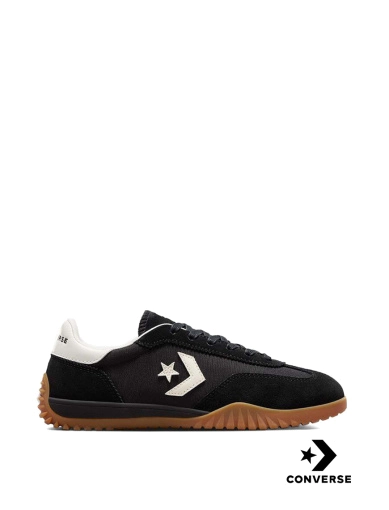 Жіночі кеди Converse Run Star Trainer замшеві чорні фото 1