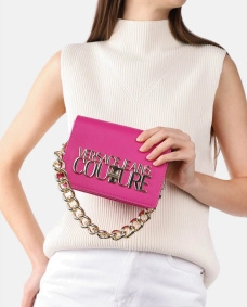 Женская розовая сумка VERSACE JEANS COUTURE - фото  - Miraton