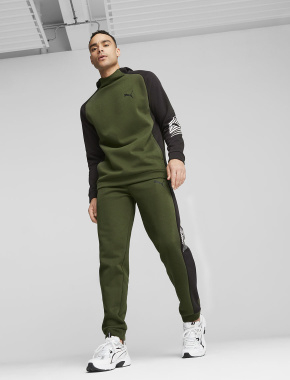 Чоловічі кросівки PUMA Milenio Tech Sneakers зі штучної шкіри чорні - фото 7 - Miraton
