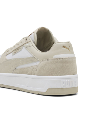 Чоловічі кеди PUMA Court Classic Suede Sneakers замшеві бежеві