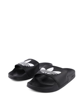 Чоловічі шльопанці Adidas ADILETTE LITE JAH67 чорні гумові - фото 2 - Miraton