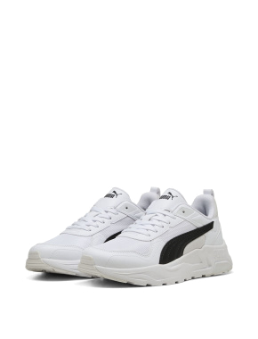 Чоловічі кросівки PUMA Trinity 2 Sneakers із штучної шкіри білі - фото 3 - Miraton
