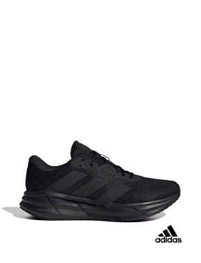 Мужские кроссовки Adidas Galaxy 7 тканевые черные - фото 1 - Miraton