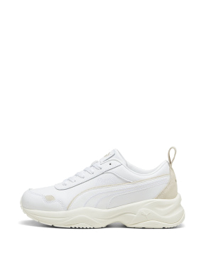 Жіночі кросівки PUMA Cilia Mode Lux Sneakers із штучної шкіри білі - фото 2 - Miraton