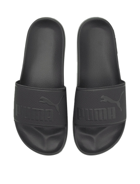 Мужские шлепанцы PUMA Leadcat 2.0 резиновые черные - фото 3 - Miraton
