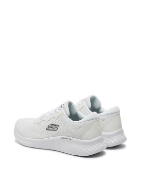 Жіночі кросівки Skechers тканинні білі - фото 3 - Miraton