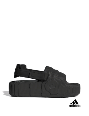 Женские сандалии Adidas Adilette 22 XLG резиновые черные - фото  - Miraton