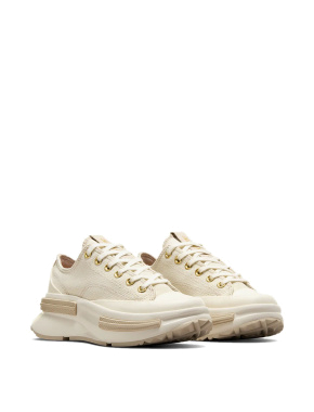 Женские кеды Converse Run Star Legacy CX тканевые бежевые - фото 3 - Miraton