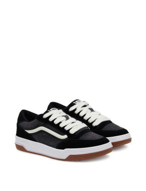 Мужские кеды Vans Hylane замшевые черные - фото 2 - Miraton