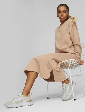 Женские кроссовки PUMA Cassia Mix из искусственной кожи белые - фото 8 - Miraton