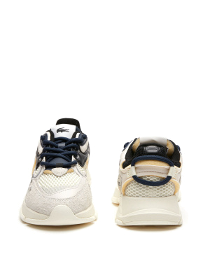 Жіночі кросівки Lacoste L003 Neo Trainers велюрові білі - фото 5 - Miraton