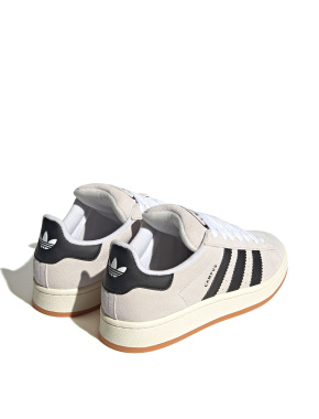 Жіночі кеди Adidas Campus замшеві чорні - фото 5 - Miraton