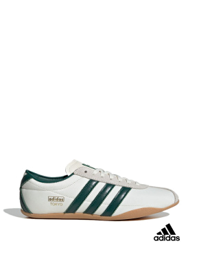 Жіночі кеди Adidas Tokyo тканинні молочного кольору - фото 1 - Miraton