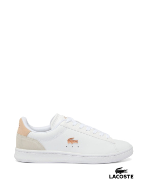 Жіночі кеди Lacoste CARNABY шкіряні білі - фото 1 - Miraton