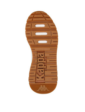 Женские кроссовки Kappa Falcade из экокожи белые - фото 7 - Miraton