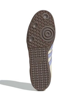 Жіночі кеди Adidas Samba OG шкіряні молочного кольору - фото 6 - Miraton
