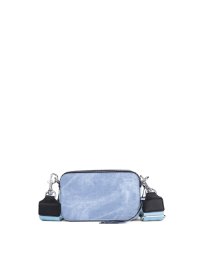 Жіноча сумка camera bag MIRATON з екошкіри блакитна - фото 1 - Miraton