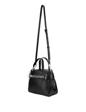 Жіноча сумка тоут Juicy Couture з екошкіри чорна - фото 2 - Miraton
