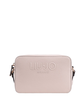 Женская сумка camera bag LIU JO из экокожи бежевая - фото 1 - Miraton