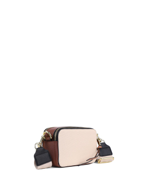 Жіноча сумка camera bag MIRATON з екошкіри бежева - фото 2 - Miraton