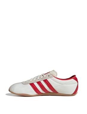Жіночі кеди Adidas Tokyo тканинні молочного кольору - фото 2 - Miraton
